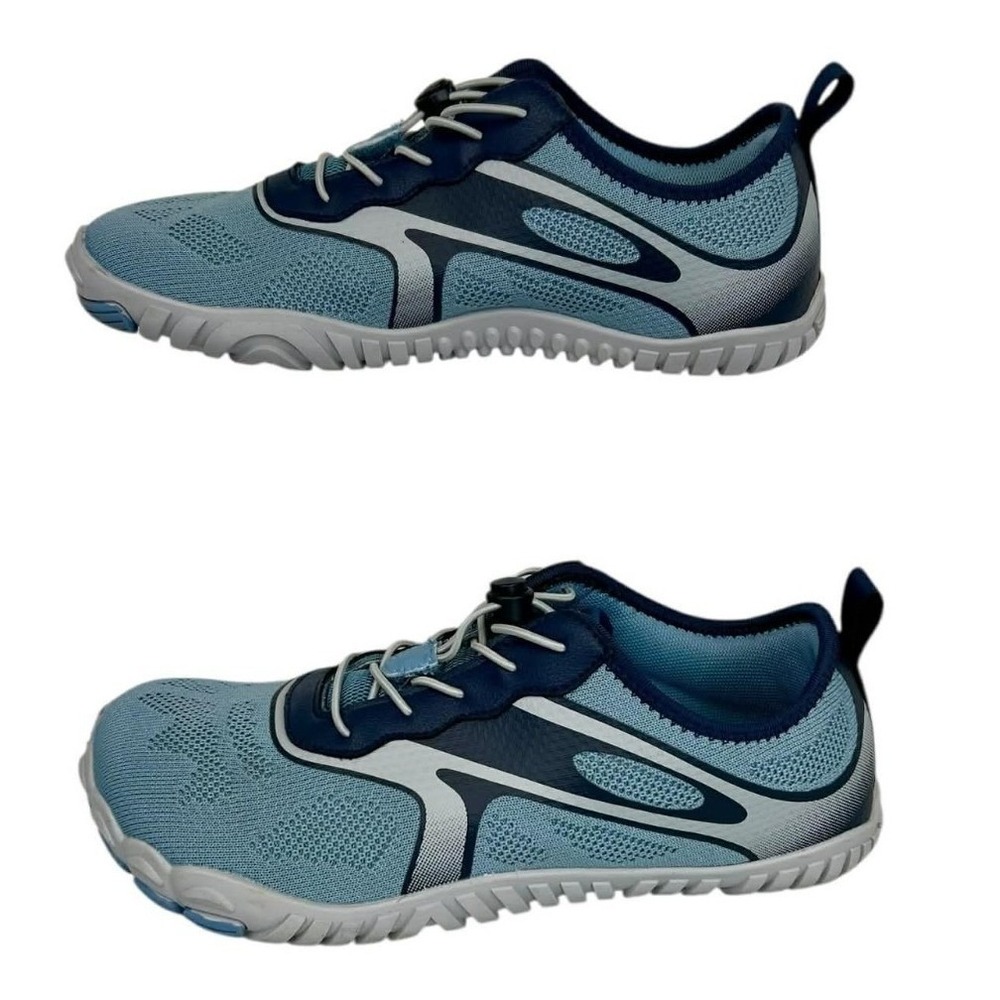 HOBIBEAR Barefoot Water Shoes Men Women Aqua Socks Blue Size 40‎ 9.5